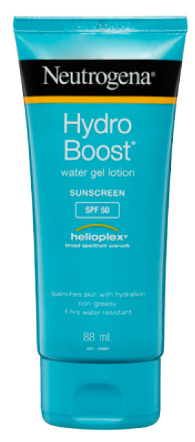 BIG W Neutrogena hydro boost water gel sunscreen spf 50 88ml offer