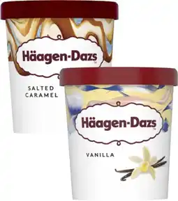 Coles Häagen-Dazs Tub 420mL-457mL offer