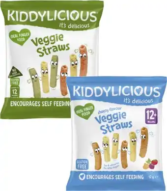 Coles Kiddylicious Veggie Straws 12g offer