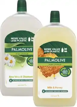 Coles Palmolive Liquid Hand Wash Refill 1 Litre offer