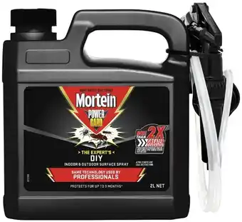 Coles Mortein PowerGard DIY Indoor & Outdoor Surface Spray 2 Litre offer