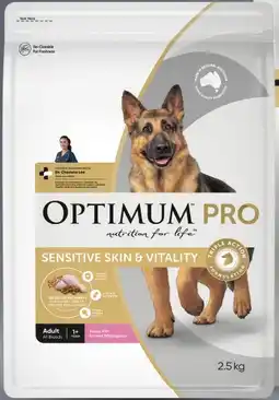 Coles Optimum Pro Dry Dog Food 2.5kg offer