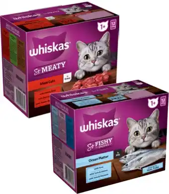 Coles Whiskas Oh So Cat Food 12x85g offer