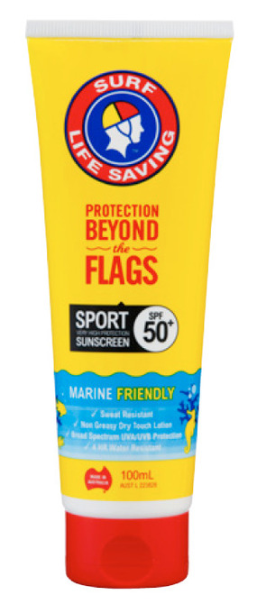 BIG W Surf life saving sport spf50+ sunscreen 100ml offer