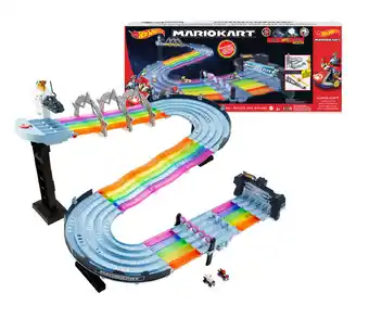 BIG W Hot wheels mario kart rainbow raceway offer