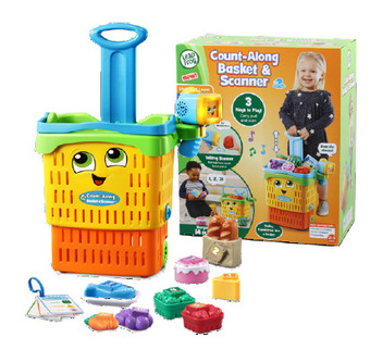 Leapfrog count-along basket & scanner