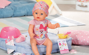 BIG W Baby born magic girl doll set offer
