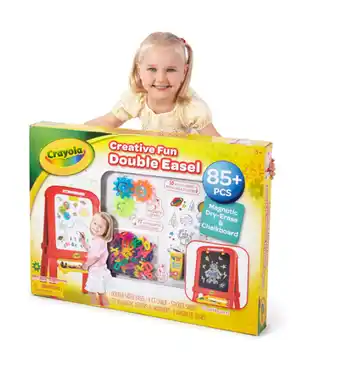 BIG W Crayola fun double easel offer
