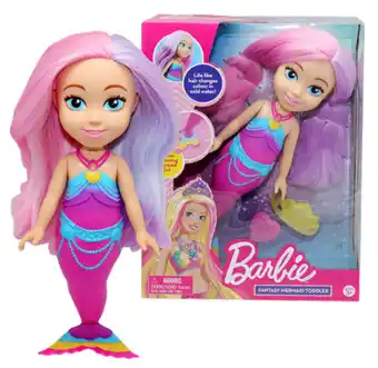 BIG W Barbie mermaid toddler doll offer