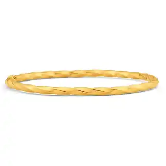 Shiels 9ct Magnificent Yellow Gold Copper Filled Bangle offer