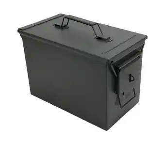 SuperCheap Auto Sca large metal ammunition style lockable case offer
