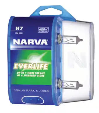 SuperCheap Auto Narva long life headlight globes - h7 offer