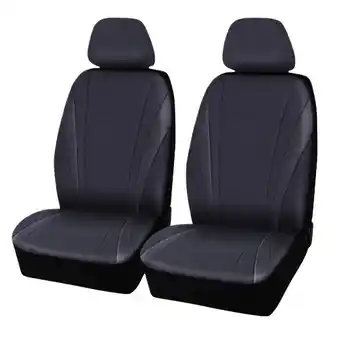 SuperCheap Auto Sca leather look perforated seat cover offer