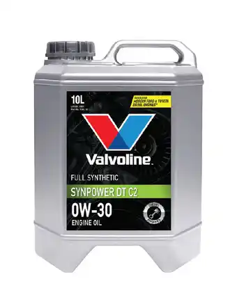 SuperCheap Auto Valvoline full synthetic 10l synpower engine oils - dt c2 0w-30 offer