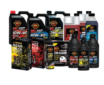 Penrite motorcycle oils & consumables