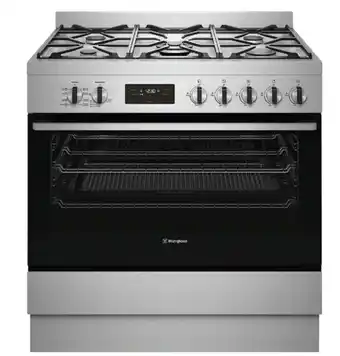 Bing Lee Westinghouse 90cm dual fuel freestanding cooker offer