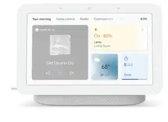 Google nest hub - chalk