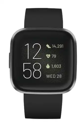 Bing Lee Fitbit versa 2 black/ carbon offer