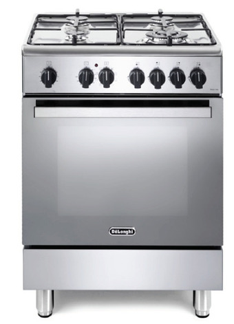 Bing Lee Delonghi 60cm dual fuel freestanding cooker offer