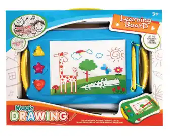 1pc writing board with 3 magnetic stamps