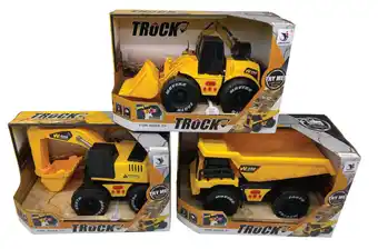 1pc friction construction vehicles w/ light & sound