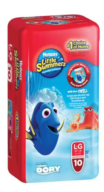Huggies little swimmers large 10 pack