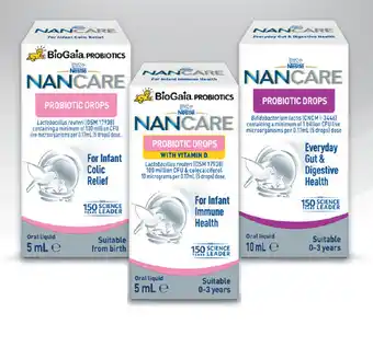 Nestle nan care range