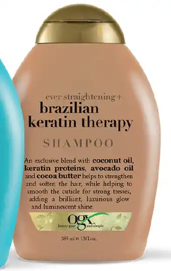 Pharmacy4Less Ogx brazilian keratin therapy shampoo offer