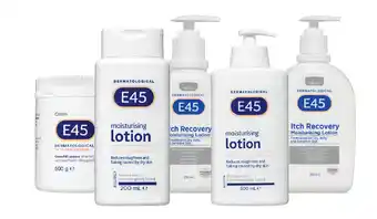Pharmacy4Less E45 skincare range offer