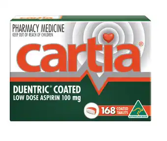 Pharmacy4Less Cartia 100mg - 168 tablets offer