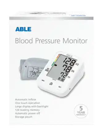 Pharmacy4Less Able blood pressure monitor offer