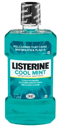 Pharmacy4Less Listerine cool mint 1 litre offer