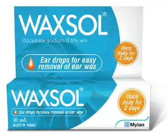 Waxsol ear drop 0.5% 10ml
