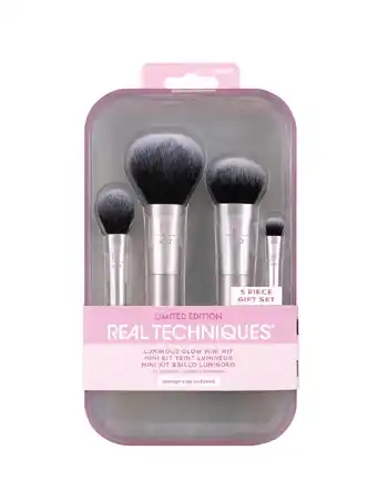 Real techniques luminous glow mini brush kit