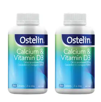 Pharmacy4Less Ostelin calcium & vitamin d3 250 tablets offer