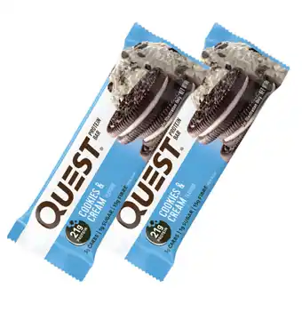 Pharmacy4Less Quest bar cookies & cream 4 x 60g offer