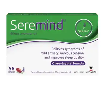 Pharmacy4Less Seremind lavander oil 56 capsules offer