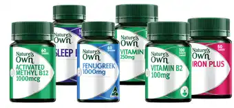 Pharmacy4Less Nature's own range offer