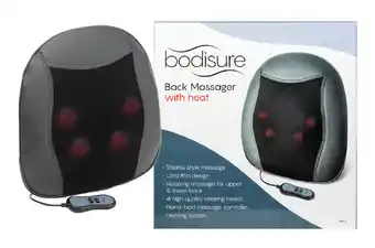 Bodisure back massager with heat
