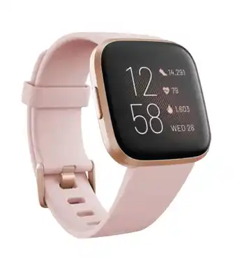 The Good Guys Fitbit versa-2 petal/ copper rose offer