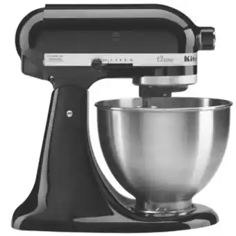 The Good Guys Kitchen aid classic stand mixer - onyx black offer