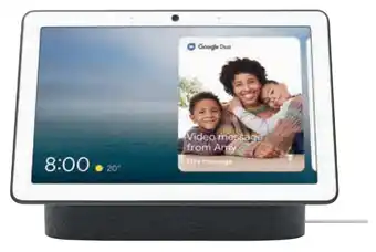 The Good Guys Made by google nest hub max - charcoal offer