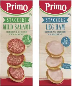 IGA Primo Stackers or Trios 45-57g Selected Varieties offer