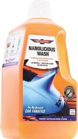 SuperCheap Auto Bowden's Own 2L Nanolicious Wash offer