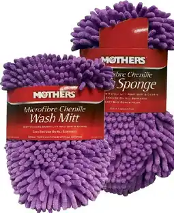 SuperCheap Auto Mothers Microfibre Wash Sponge or Mitt offer