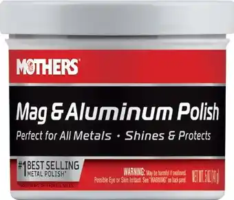 SuperCheap Auto Mothers 141g Mag & Aluminium Polish offer