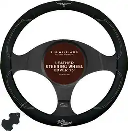 SuperCheap Auto R.M.Williams Leather Steering Wheel Cover offer