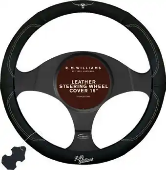 SuperCheap Auto R.M.Williams Leather Steering Wheel Cover offer