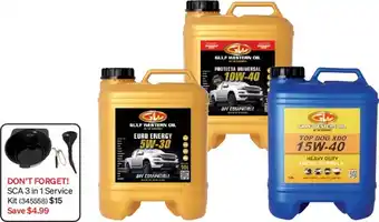 SuperCheap Auto Gulf Western 10L Engine Oils^ offer