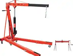 SuperCheap Auto ToolPRO 1000kg Folding Engine Crane offer